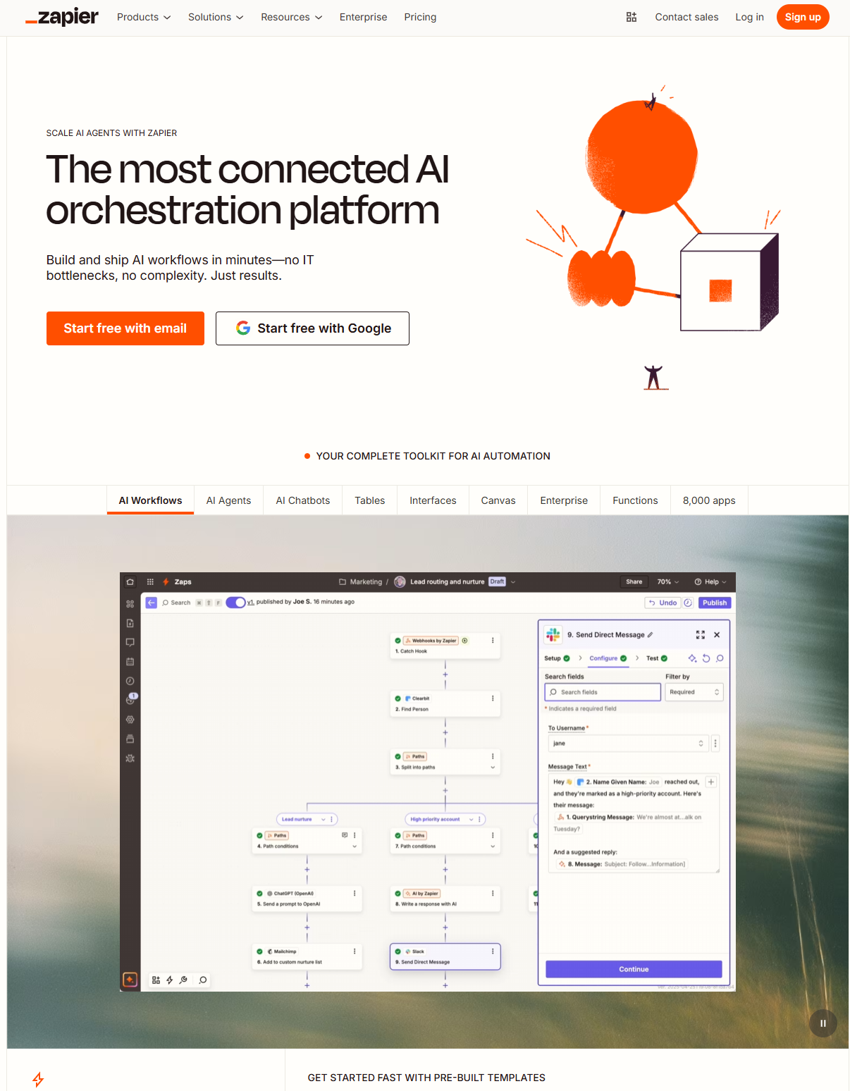 Zapier Dashboard